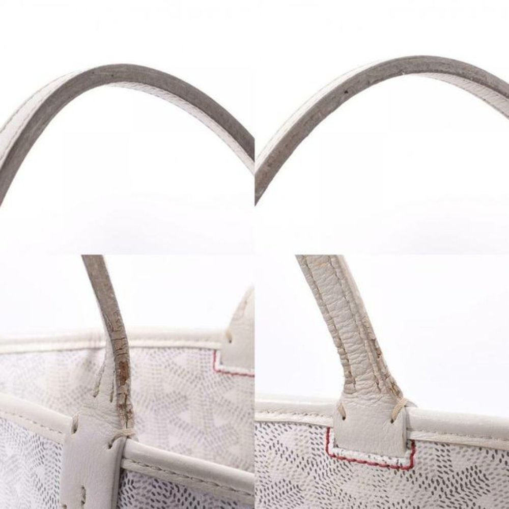 Goyard Goyardine Artois Pm White Coated Canvas Tote - Picture 12 of 13